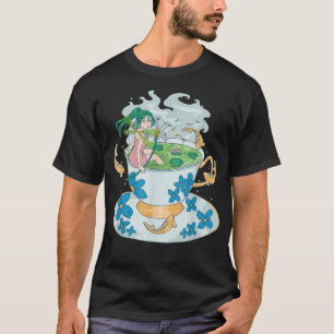 Anime Nature Fairy TeaLover Cute Kawaii Fish Fanta T-Shirt
