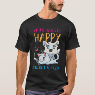 Anime Neko Cat T-Shirt