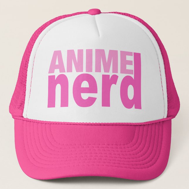Anime Nerd Trucker Hat (Front)