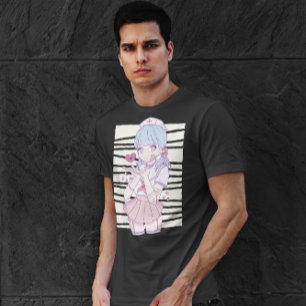 Anime Nurse With Broken Heart T-Shirt