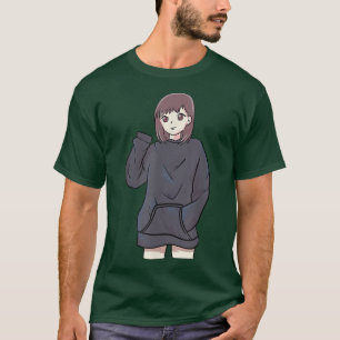 Anime Otaku Girl - Cute Japan Culture Art - Aesthe T-Shirt