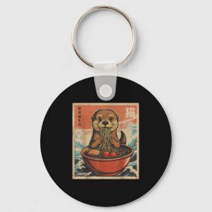 Anime Otter Ramen Japanese Funny Kawaii Gift Men W Key Ring