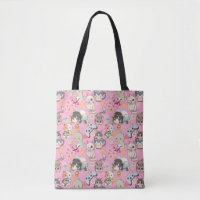 Anime Overload Cute Pattern L Pink BG