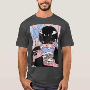 Anime Pastel Kawaii Egirl Vaporwave Aesthetic Japa T-Shirt