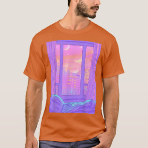 Anime Pastel Kawaii Egirl Vaporwave Aesthetic Japa T-Shirt
