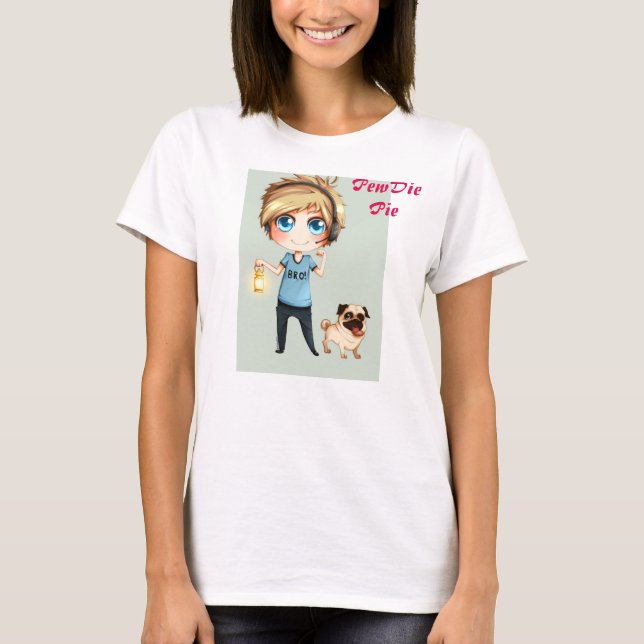 Anime PewDiePie t-shirt (Front)