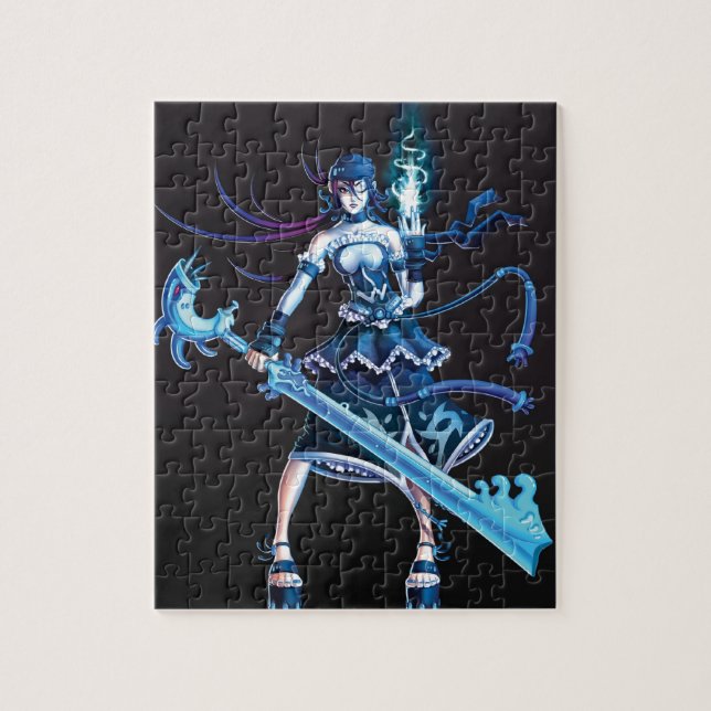 Anime Pirate Girl Jigsaw Puzzle (Vertical)
