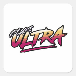 Anime Plus Ultra Square Sticker