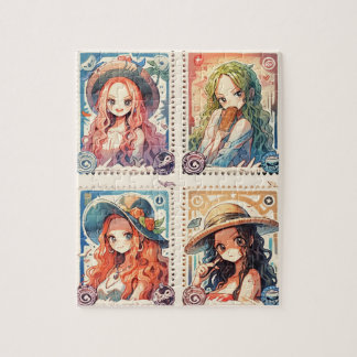 Anime Postage Stamp Puzzle