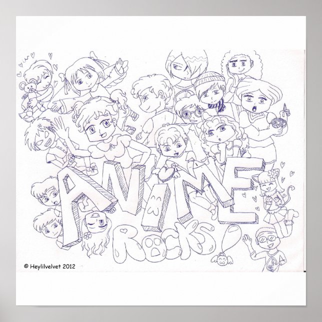 Anime Poster (Front)