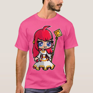 Anime Princess As Manga Sketching Shirt For Girls