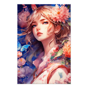 Anime Princess Photo Print