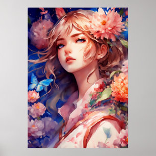 Anime Princess Poster