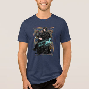 Anime Professor Severus Snape Seated Tri-Blend Shirt
