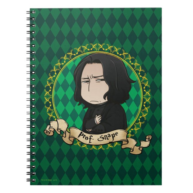 Anime Professor Snape Notebook (Front)