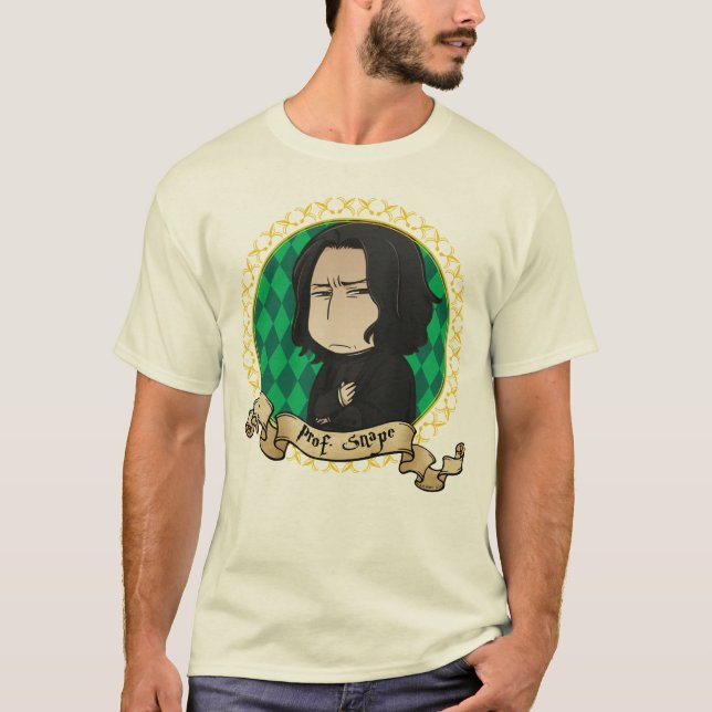 Anime Professor Snape Portrait T-Shirt (Front)