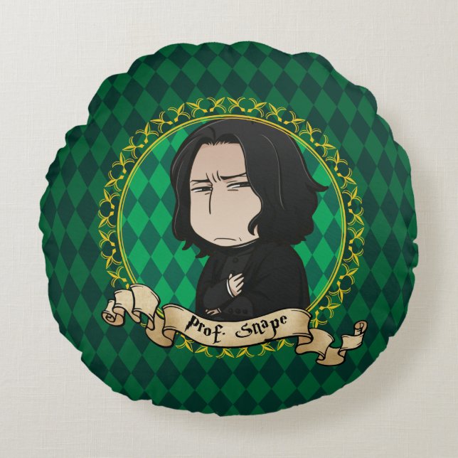 Anime Professor Snape Round Cushion (Front)