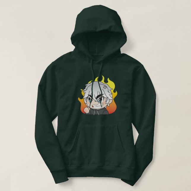 Anime Pullover Hoodie (Design Front)