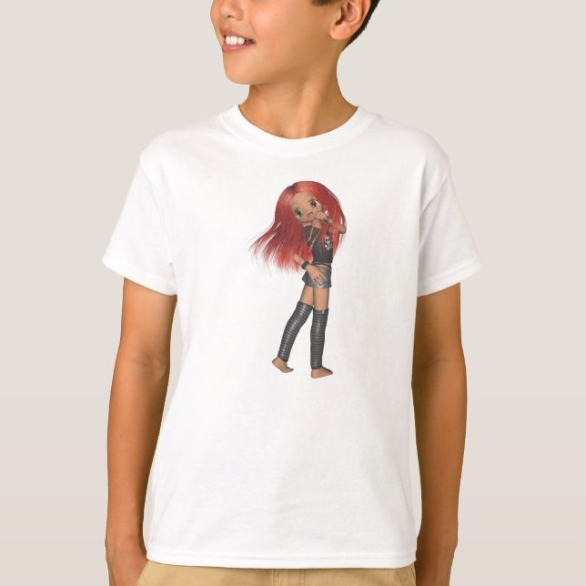 Anime Punk Rocker Shirt (Front)