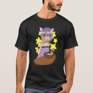 anime ramen girl T-Shirt