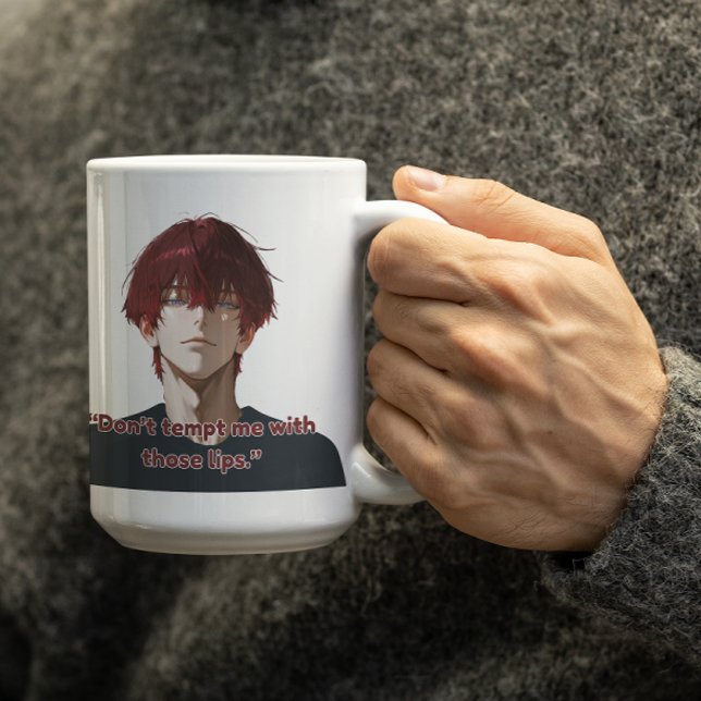 Anime Red Hair Guy Coffee Mug (Creator Uploaded)