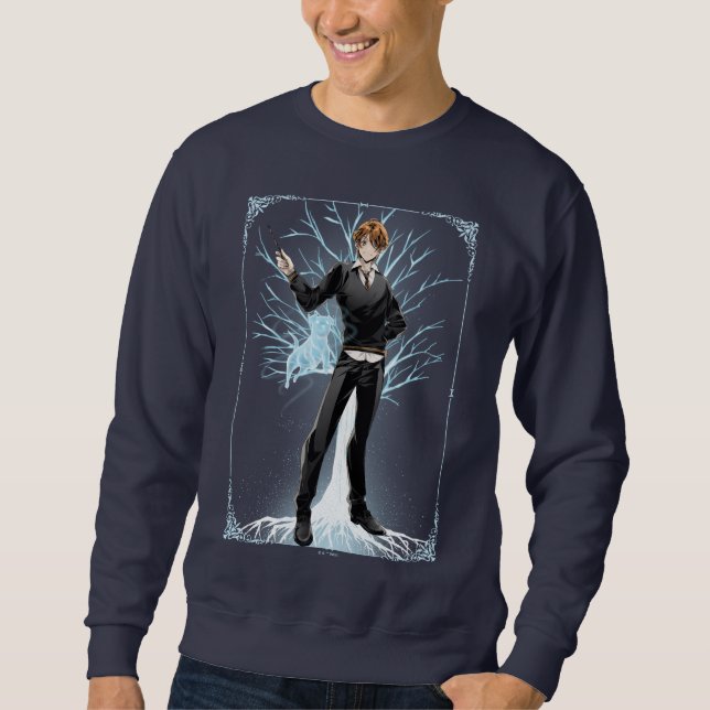 Anime Ron Weasley's Jack Russell Terrier Patronus Sweatshirt (Front)