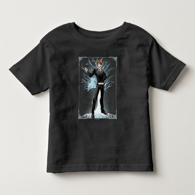 Anime Ron Weasley's Jack Russell Terrier Patronus Toddler T-Shirt (Front)