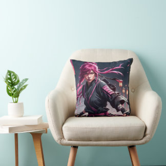 Anime Samurai Cushion