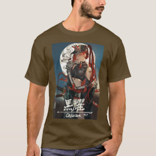 Anime Samurai Girl Kawaii Waifu Aesthetic Japanese T-Shirt