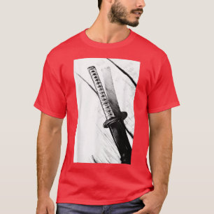Anime Samurai Katana Manga Aesthetic Japanese Otak T-Shirt