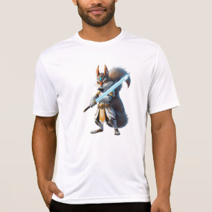 Anime Samurai Squirrel Warrior T-Shirt