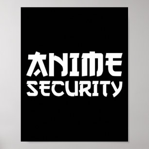 Anime Security Birthday Family Manga Halloween Cos Poster