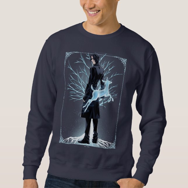 Anime Severus Snape's Doe Patronus Sweatshirt (Front)