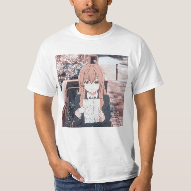 Anime Shouko Nishimiya  T-Shirt (Front)