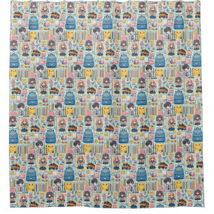 anime shower curtain