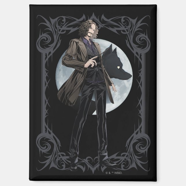 Anime Sirius Black Animagus Magnet (Front)