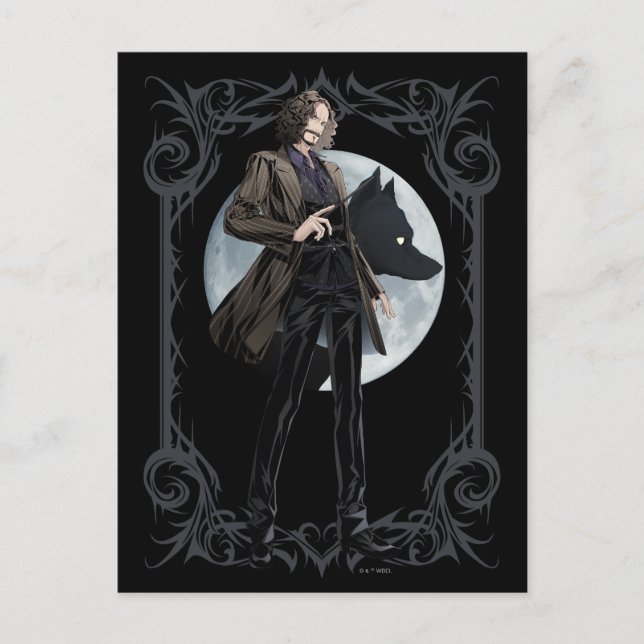 Anime Sirius Black Animagus Postcard (Front)