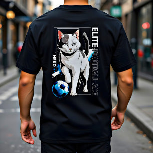 Anime Soccer Cat Shirt Neko Football Ace Gift