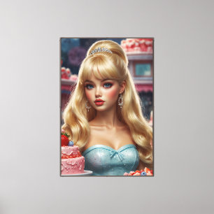 Anime Stretched Canvas Print