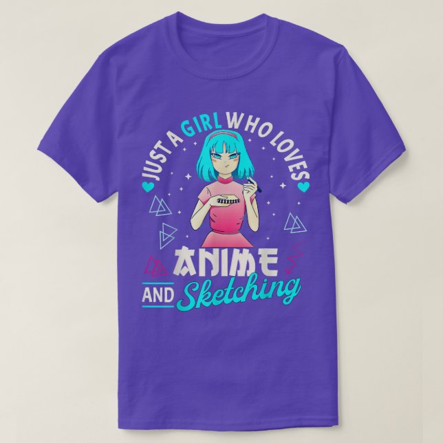 Anime Stuff  T-Shirt (Design Front)