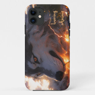 Anime style wolf Case-Mate iPhone case