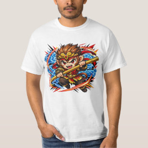 Anime Sun Wukong Monkey King - Journey to the West T-Shirt