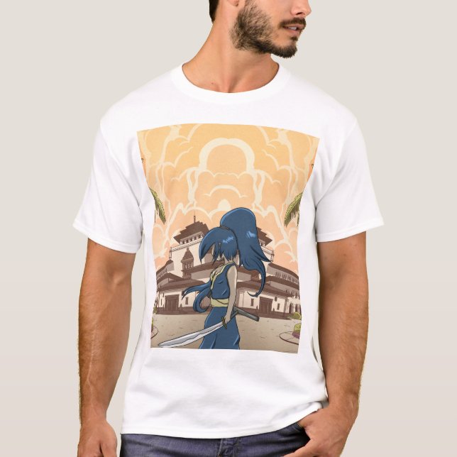  Anime T shirt  (Front)