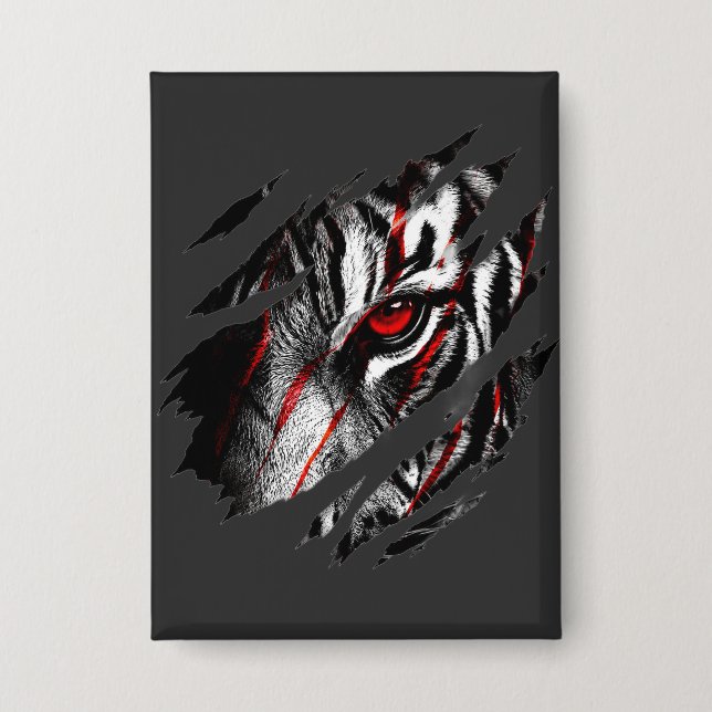 Anime Tiger Eyes Through Scratch (Front)
