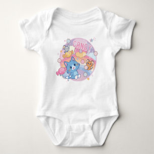 Anime Tom and Jerry Candy Party Baby Bodysuit