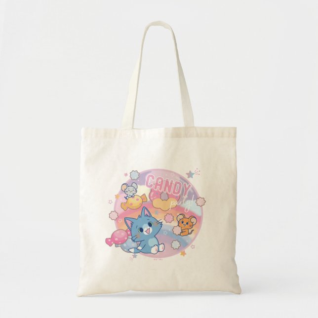 Anime Tom and Jerry Candy Party Tote Bag (Front)