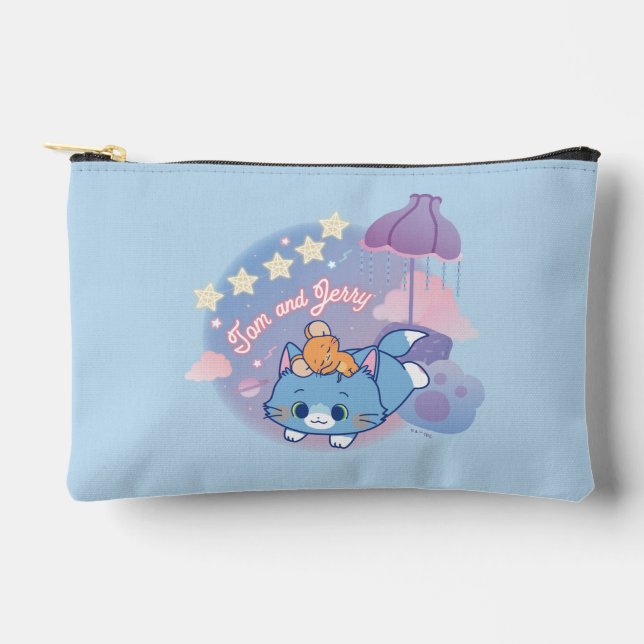Anime Tom and Jerry Dreamy Nights Accessory Pouch (Front)