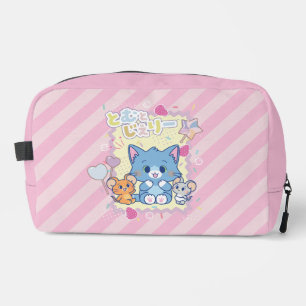 Anime Tom and Jerry Strawberry Fun Dopp Kit