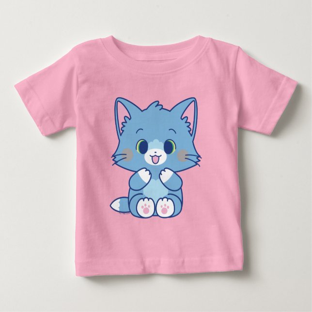 Anime Tom and Jerry - Tom Baby T-Shirt (Front)