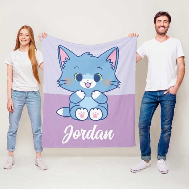 Anime Tom and Jerry - Tom Fleece Blanket (In Situ)